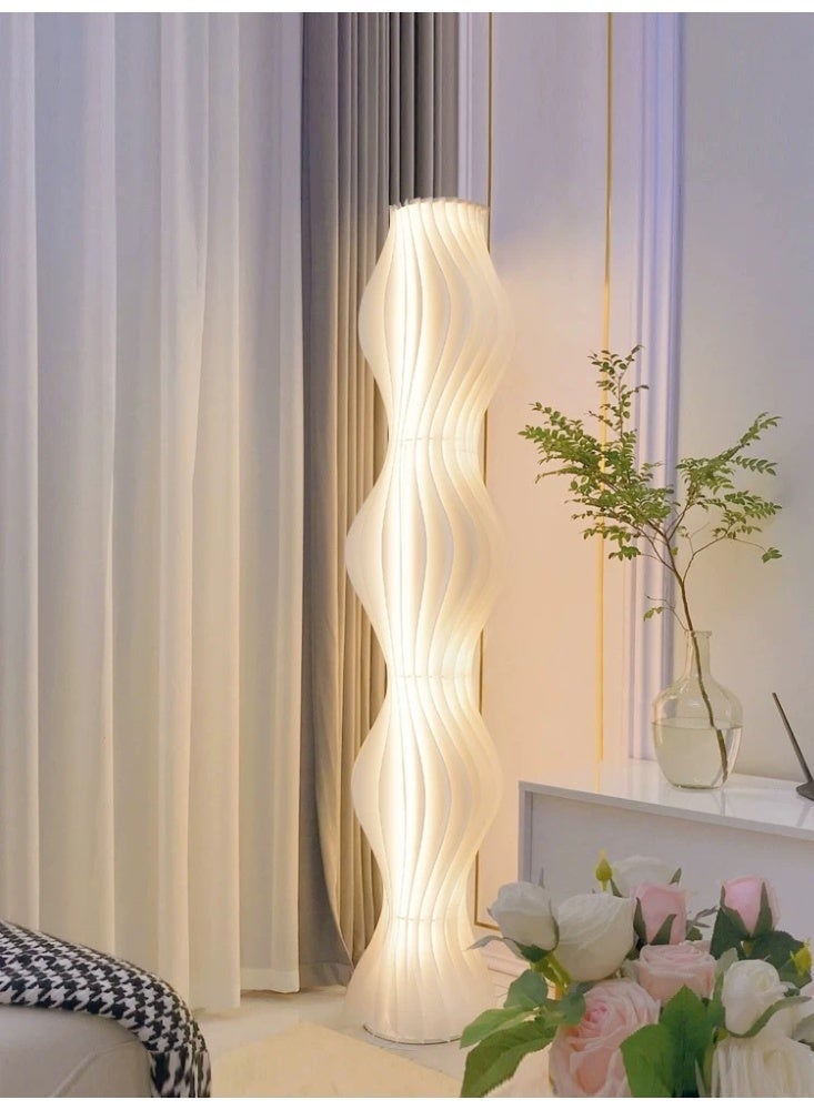 رفيق الرحلة  لمبة أرضية بتصميم تنورة الهولا - 175 سم مع 3 أضواء متغيرة، إضاءة LED عصرية للصالات/غرف النوم - Image 4